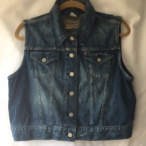 Levi’s Blue Vest Jean